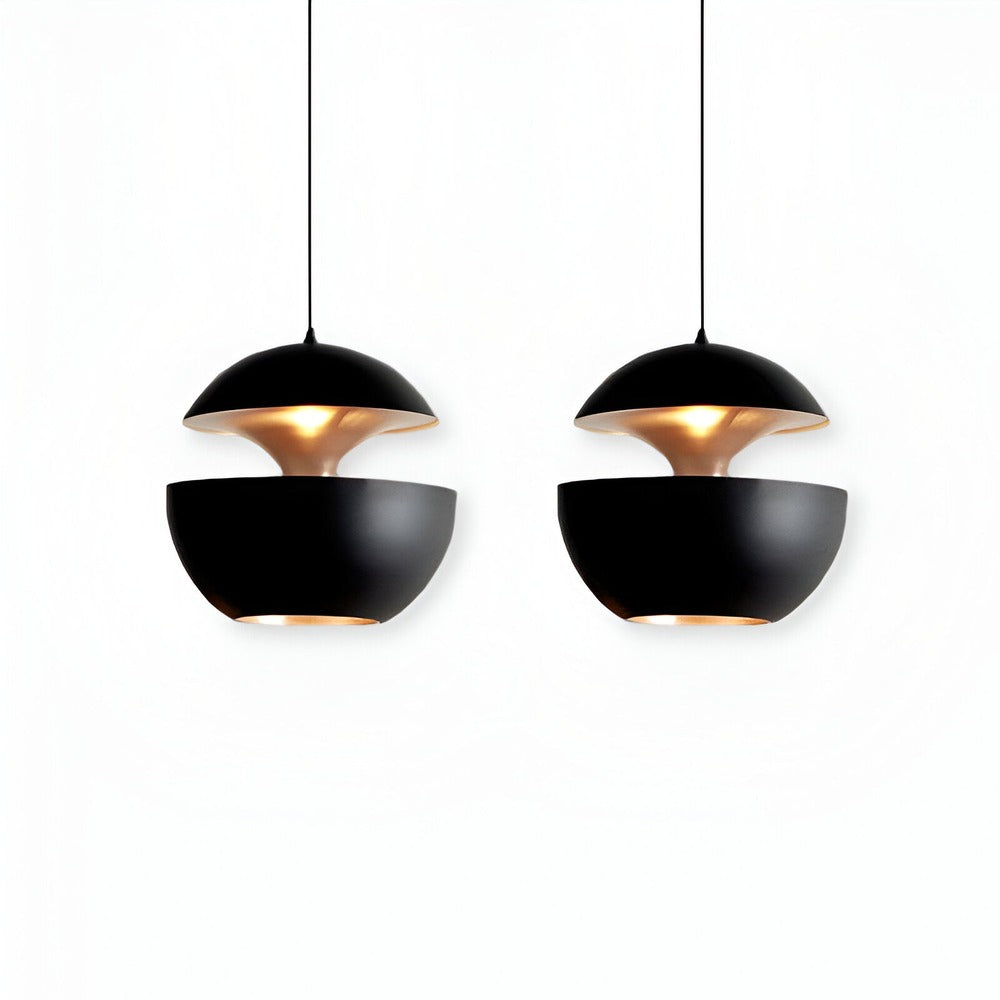 Apple – Moderne Zwart-Witte Hanglamp