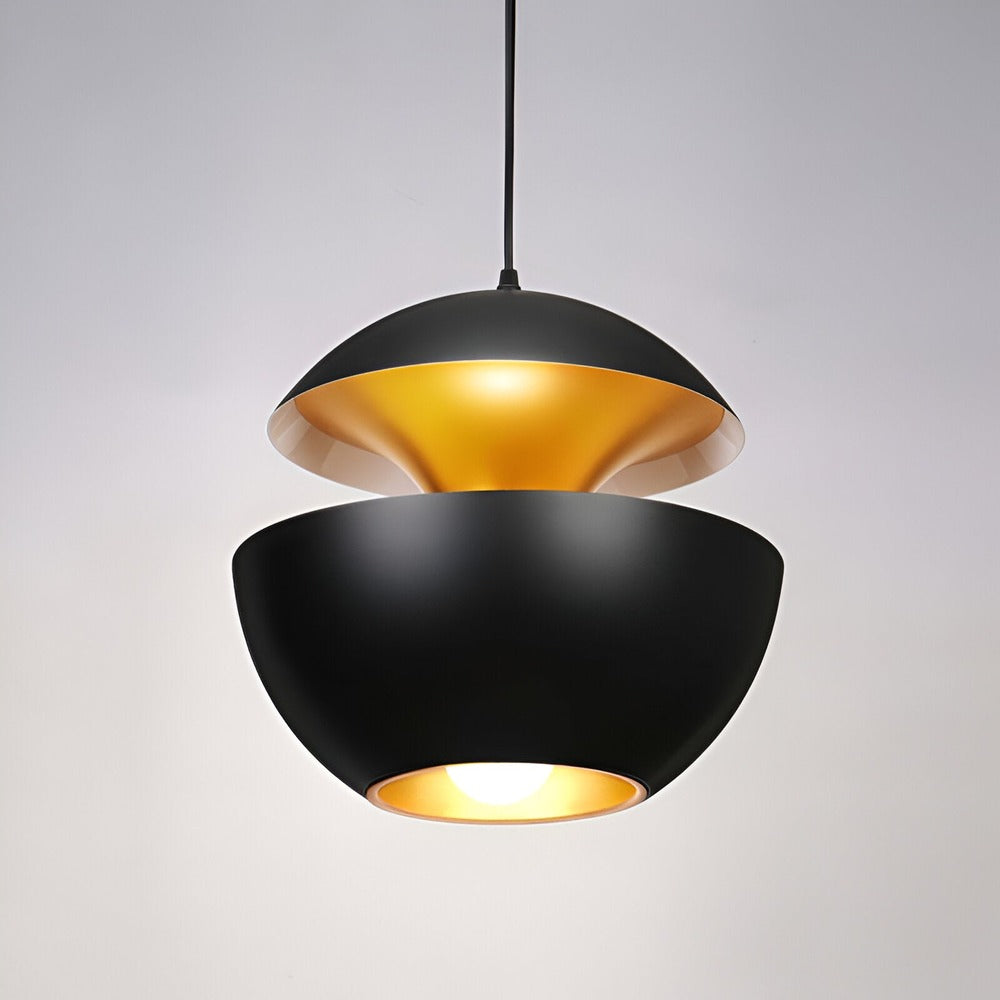 Apple – Moderne Zwart-Witte Hanglamp