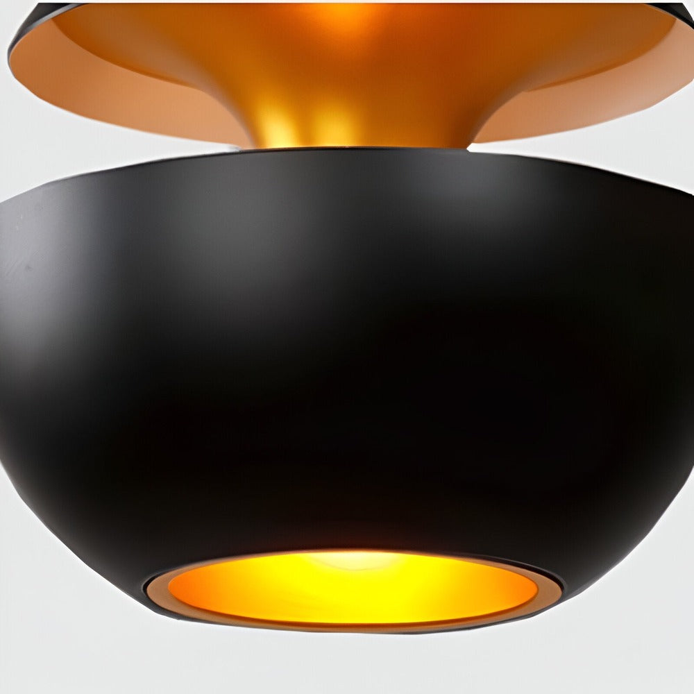 Apple – Moderne Zwart-Witte Hanglamp