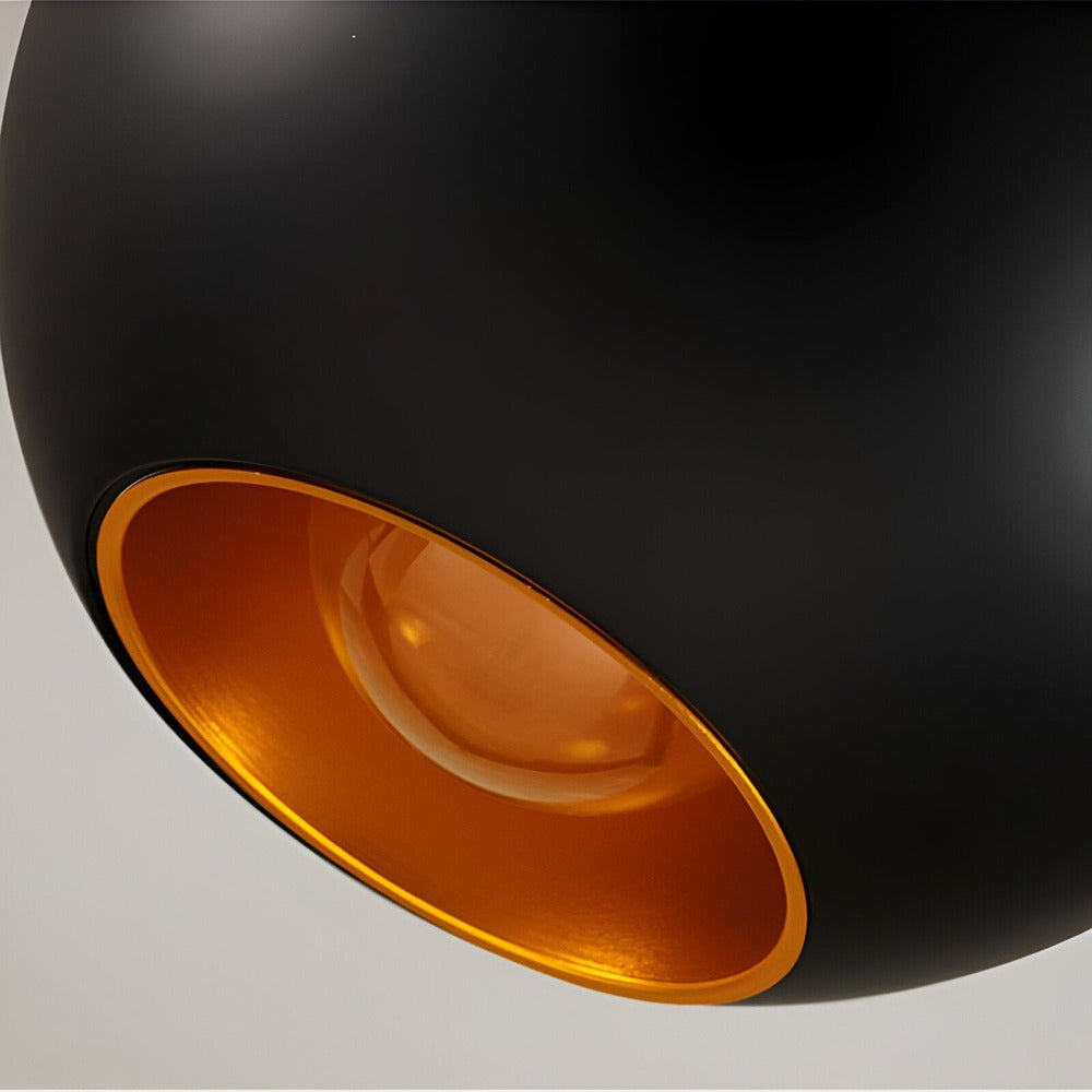 Apple – Moderne Zwart-Witte Hanglamp