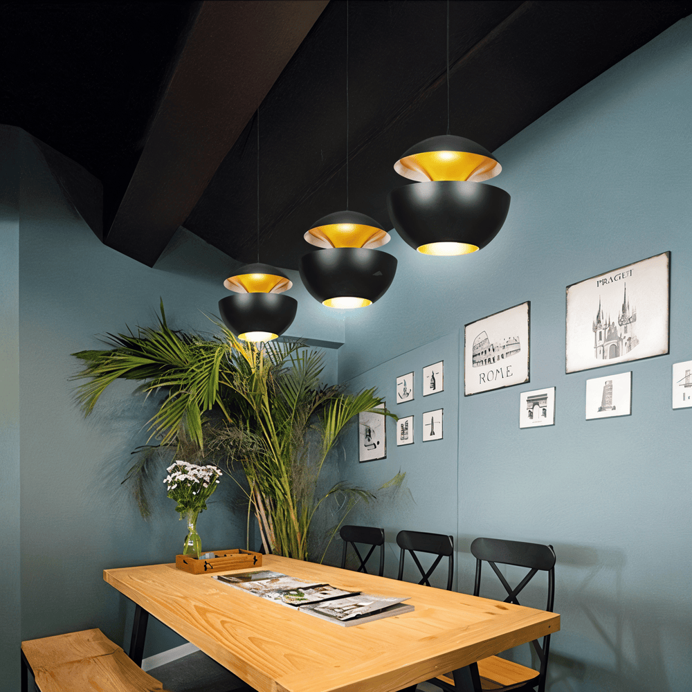 Apple – Moderne Zwart-Witte Hanglamp