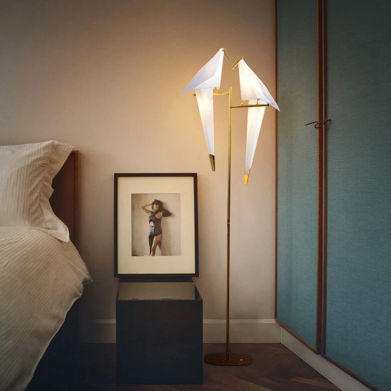 Avari – Origami Vogel Lamp (Magnetische Designlamp)