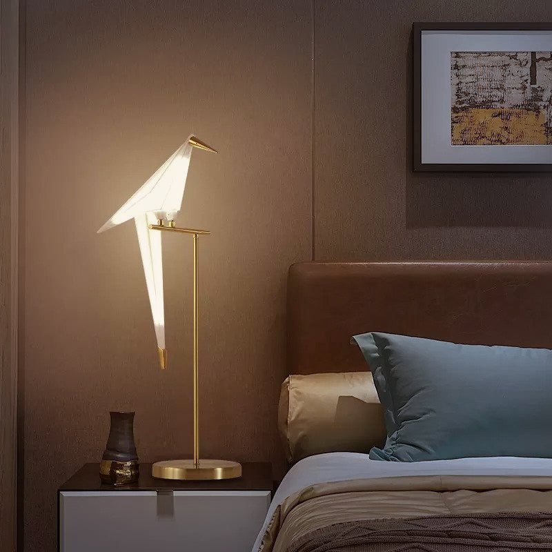 Avari – Origami Vogel Lamp (Magnetische Designlamp)