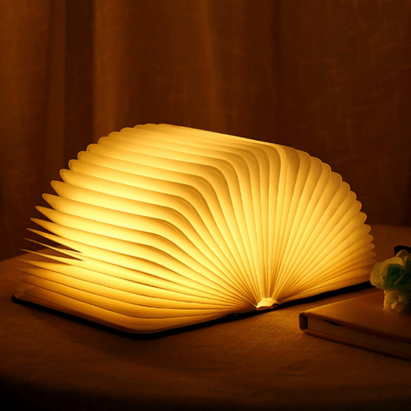 Lumora – LED Tafellamp Boekenlamp Oplaadbaar | Design Nachtlamp