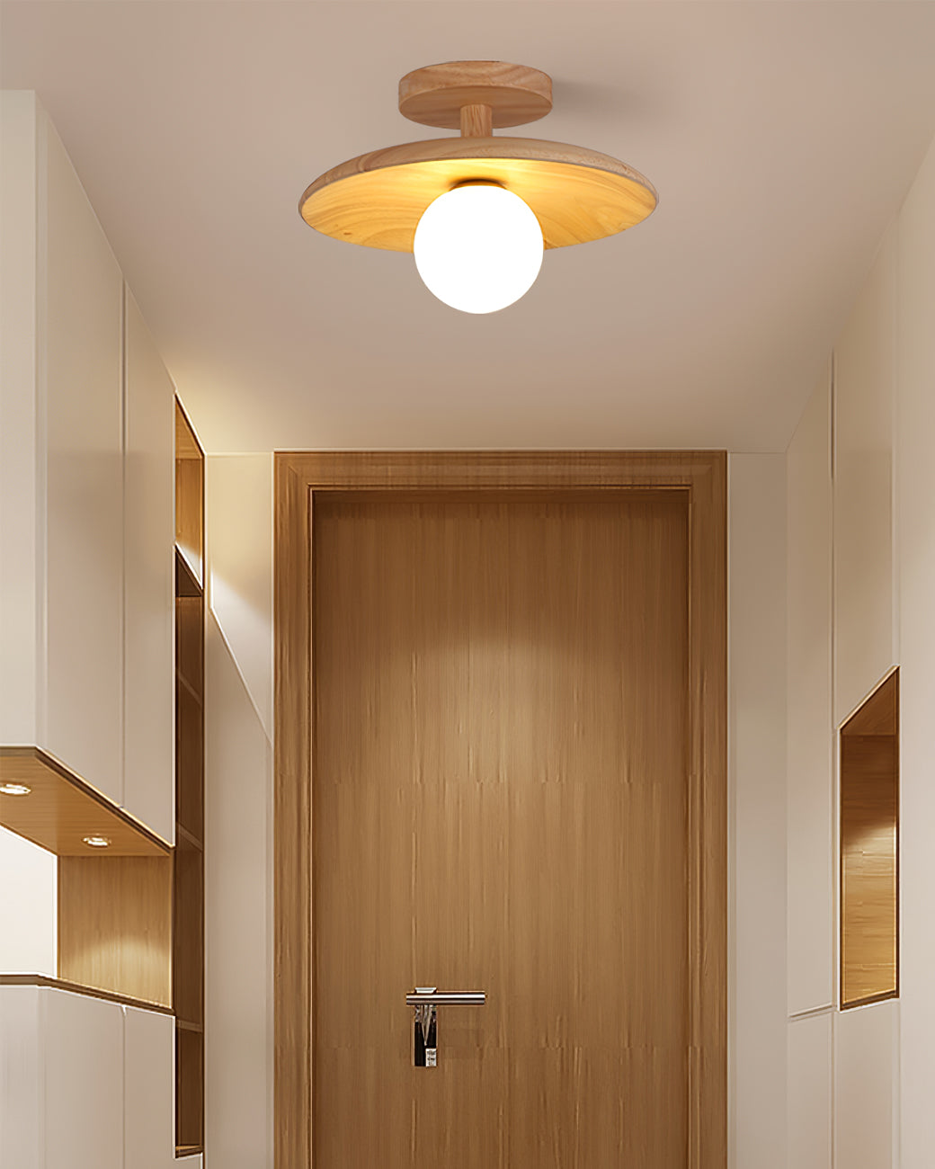 Rayvia - Elegante Plafon Plafondlamp Met Zachte Sfeerverlichting