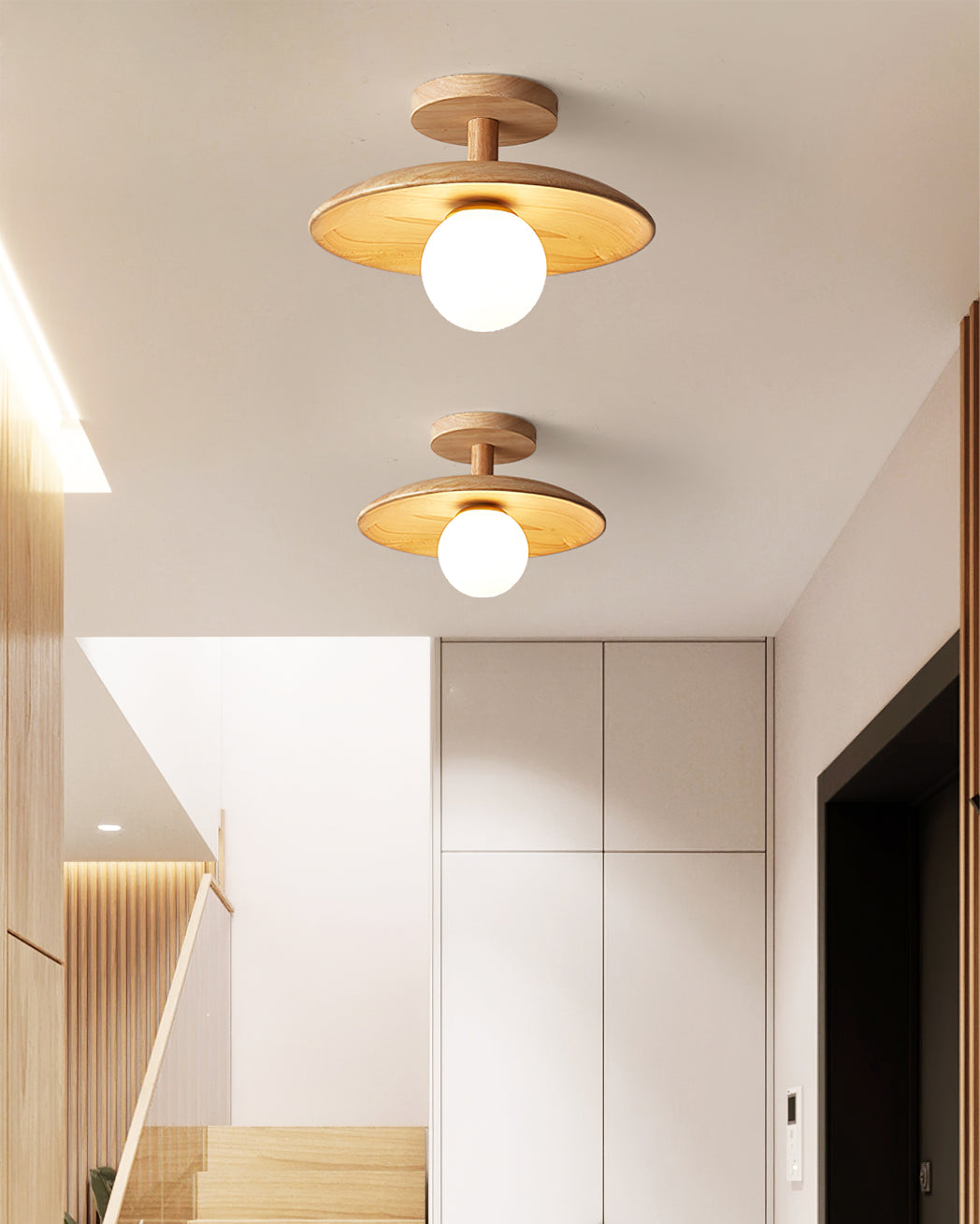 Rayvia - Elegante Plafon Plafondlamp Met Zachte Sfeerverlichting