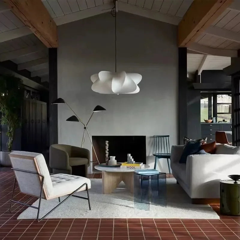 Matellis - Wabi Sabi Zijde Hanglamp met Warme Sfeerverlichting