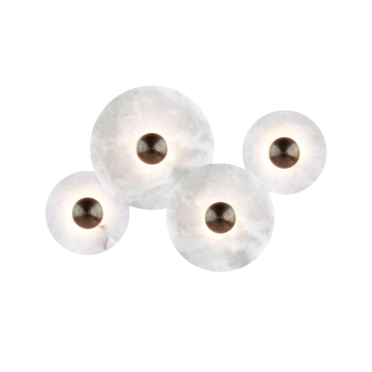 Radiessa - Stijlvolle Albasten Combinatie Wandlamp Voor Gezellige Ruimtes