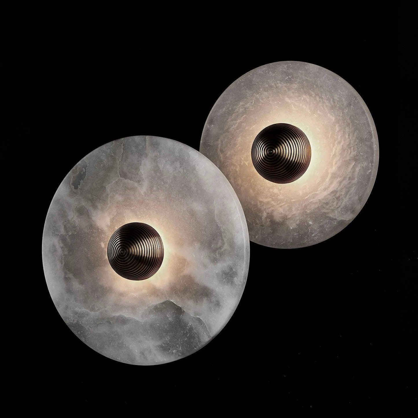 Radiessa - Stijlvolle Albasten Combinatie Wandlamp Voor Gezellige Ruimtes