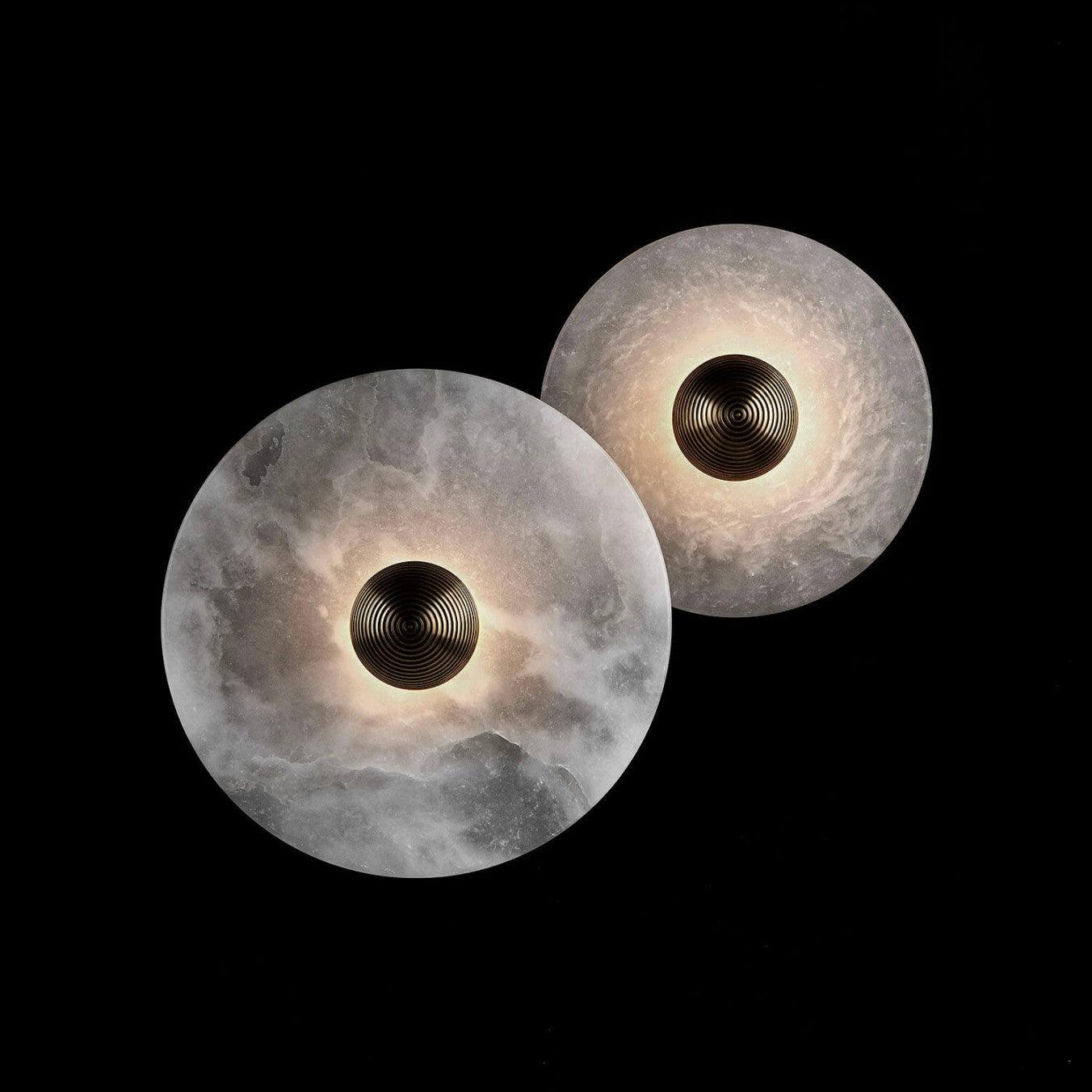 Radiessa - Stijlvolle Albasten Combinatie Wandlamp Voor Gezellige Ruimtes