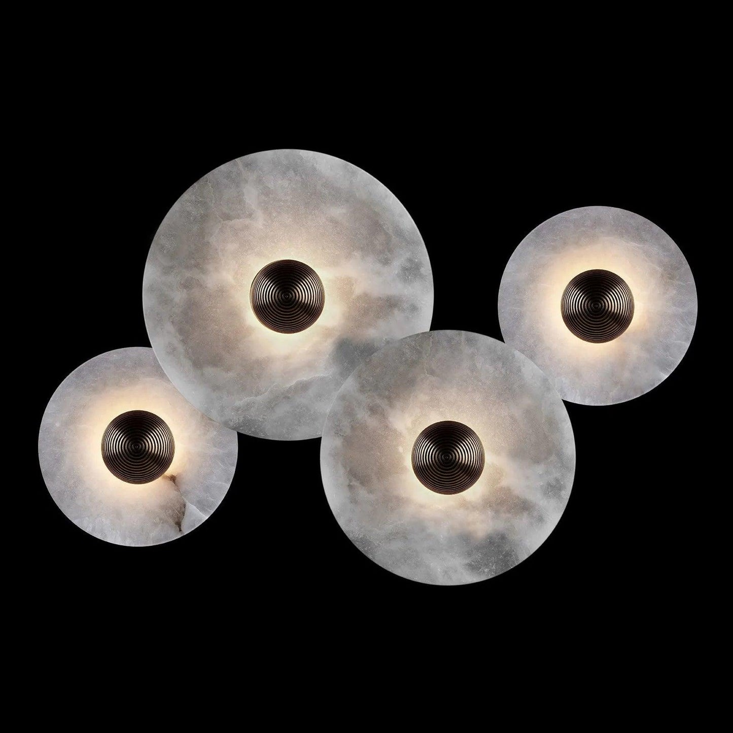 Radiessa - Stijlvolle Albasten Combinatie Wandlamp Voor Gezellige Ruimtes