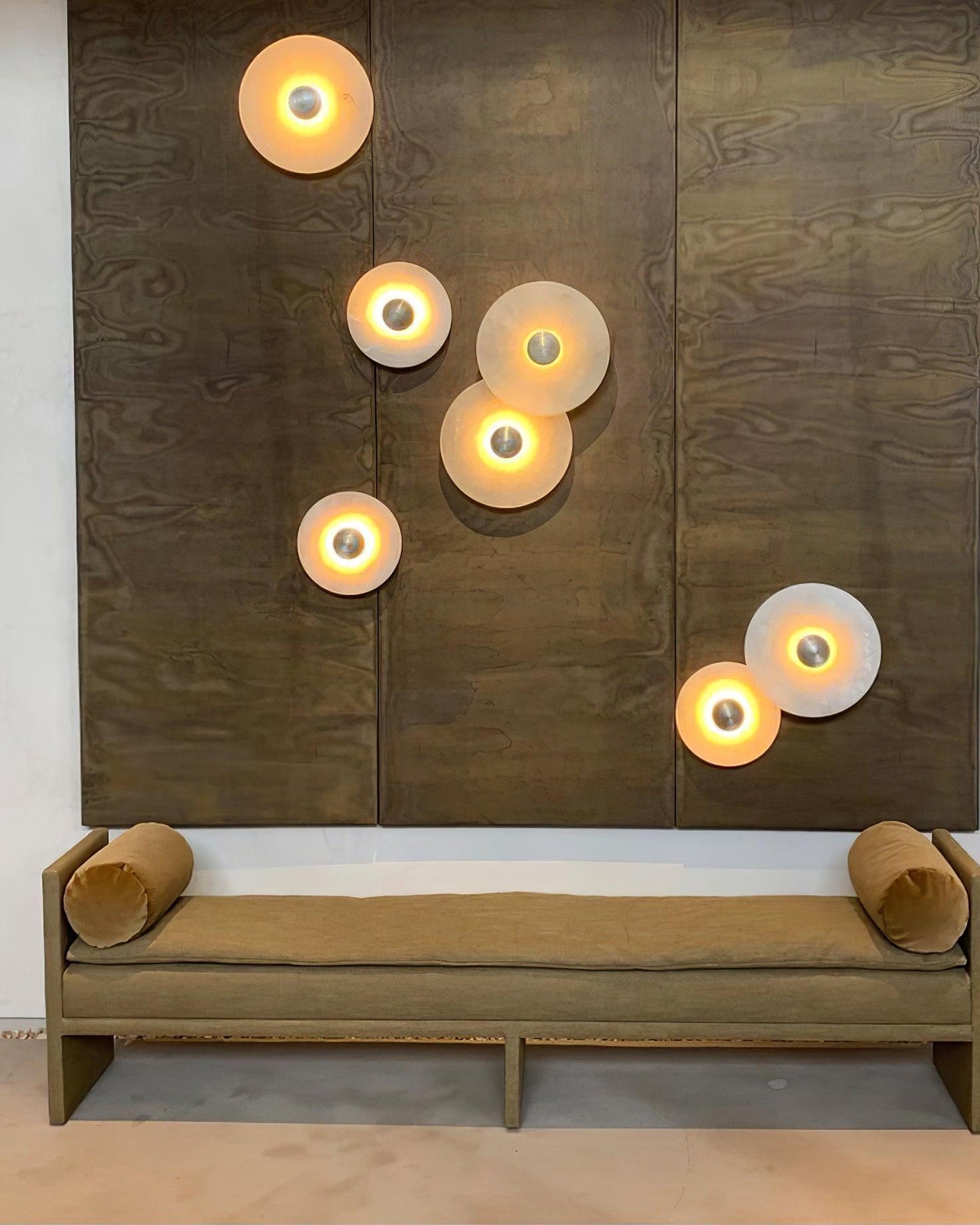 Radiessa - Stijlvolle Albasten Combinatie Wandlamp Voor Gezellige Ruimtes