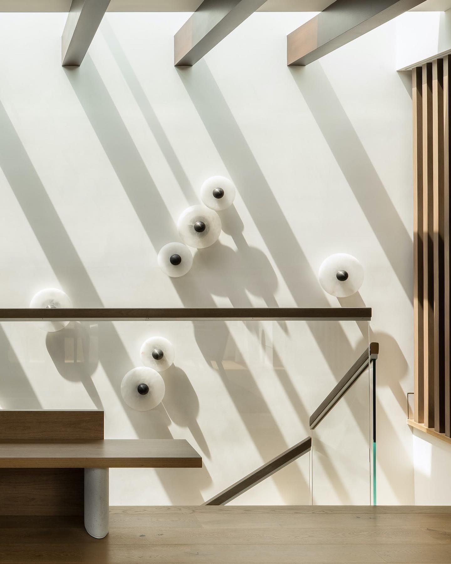 Radiessa - Stijlvolle Albasten Combinatie Wandlamp Voor Gezellige Ruimtes