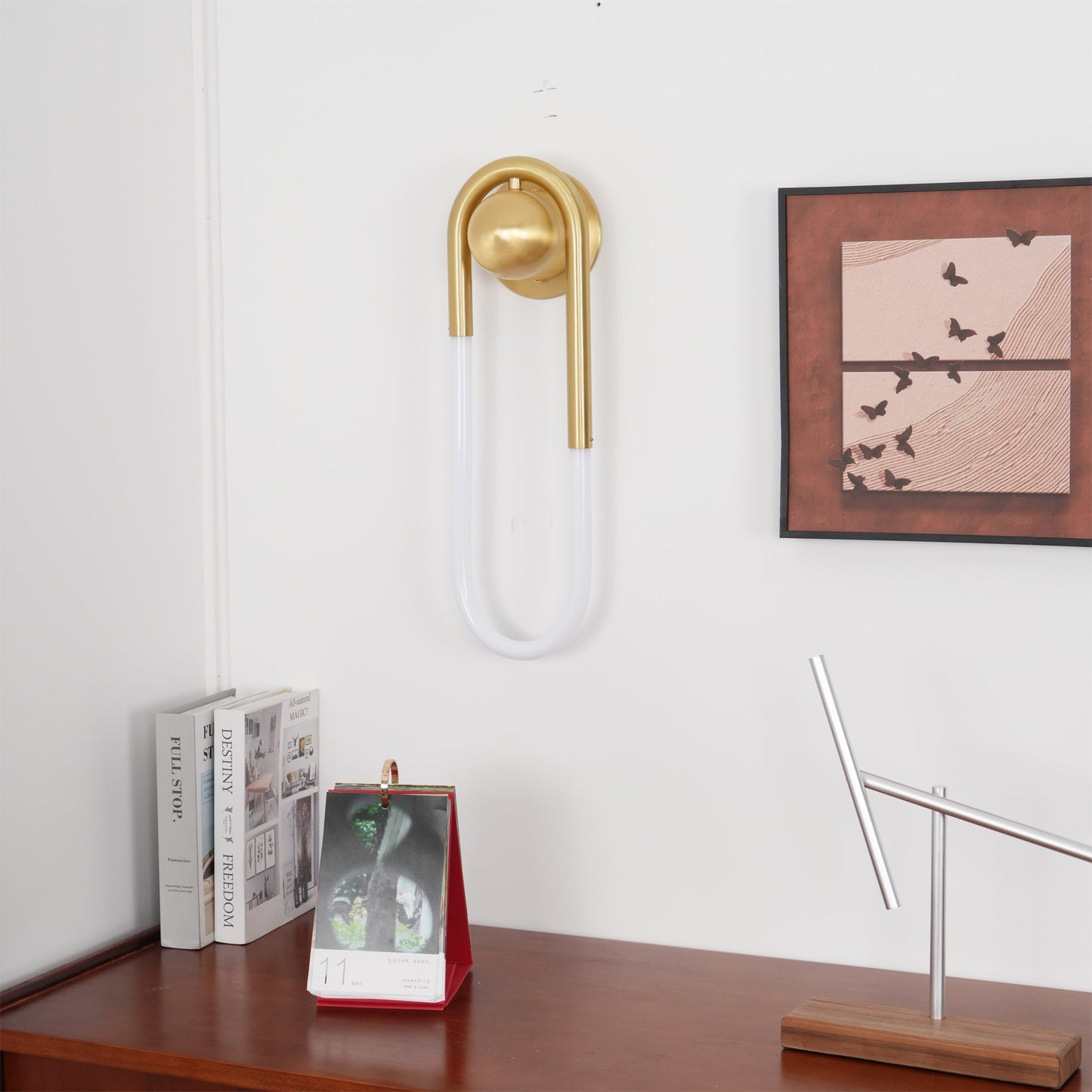 Vioren - Minimalistische Loop Wandlamp Voor Stijlvolle Verlichting
