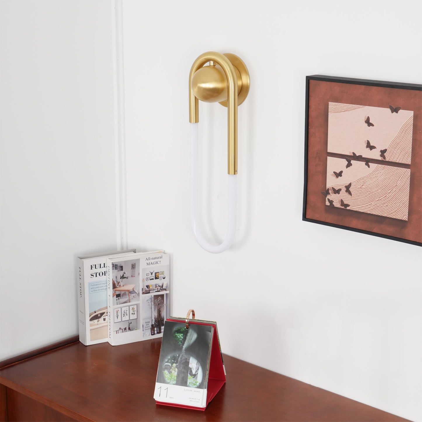 Vioren - Minimalistische Loop Wandlamp Voor Stijlvolle Verlichting