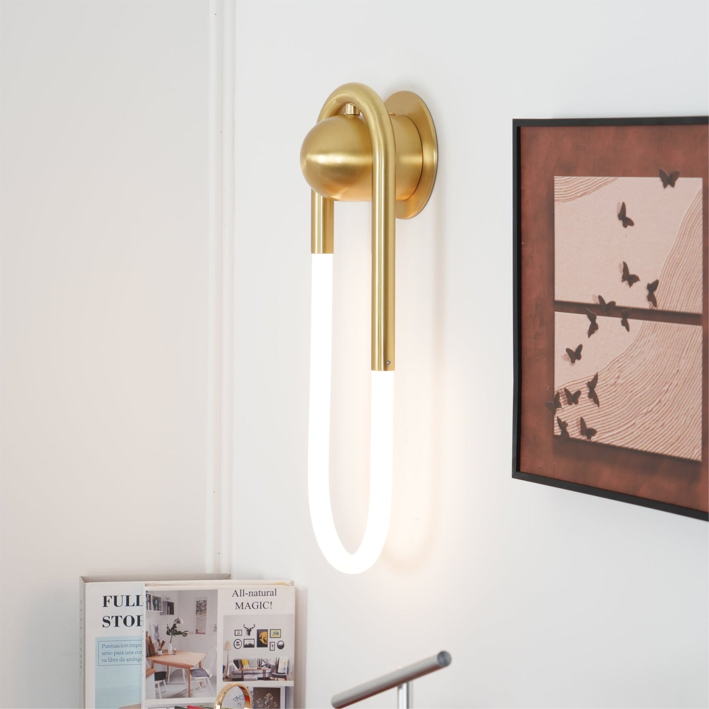 Vioren - Minimalistische Loop Wandlamp Voor Stijlvolle Verlichting