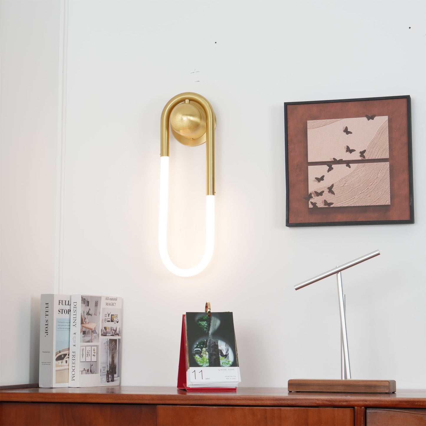 Vioren - Minimalistische Loop Wandlamp Voor Stijlvolle Verlichting