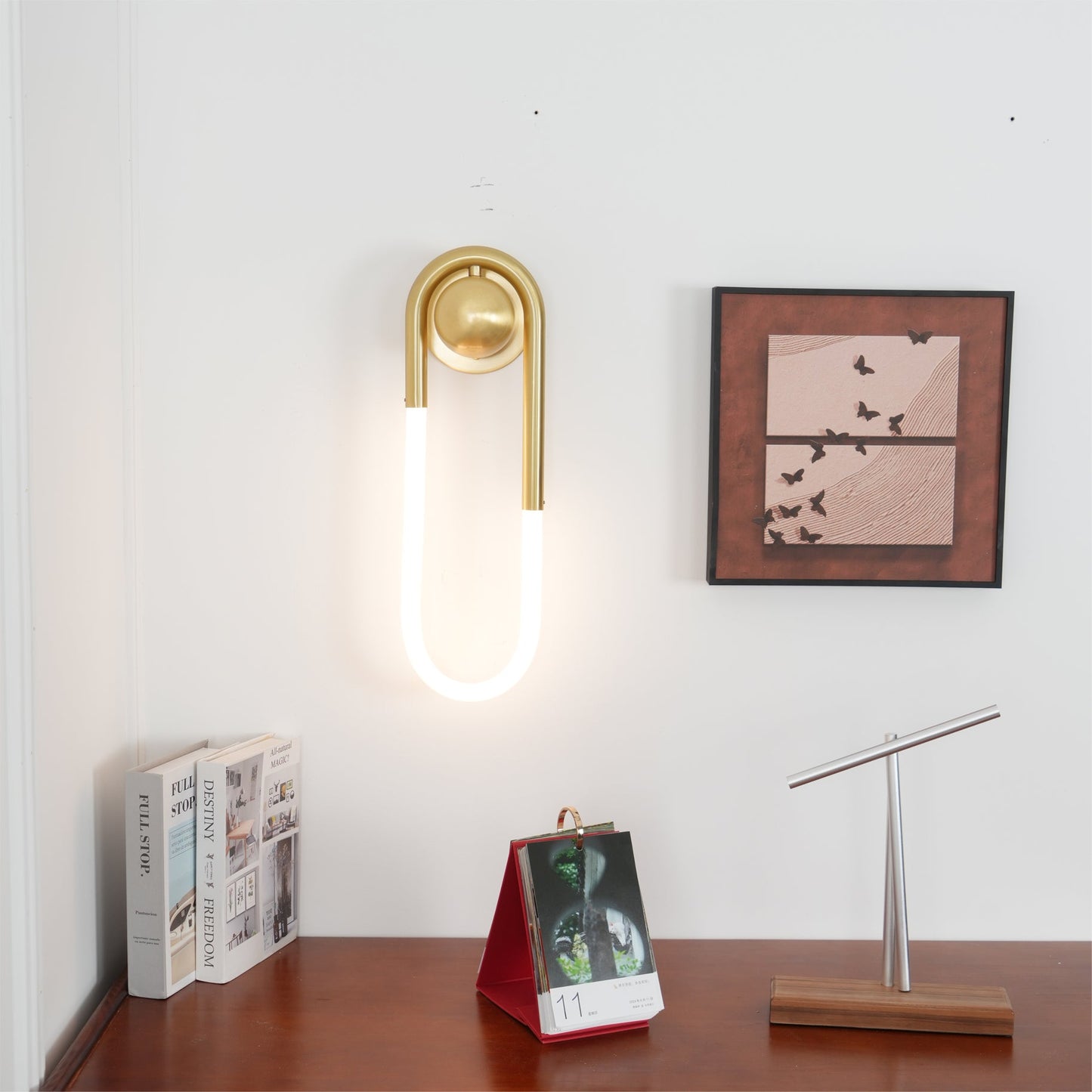 Vioren - Minimalistische Loop Wandlamp Voor Stijlvolle Verlichting
