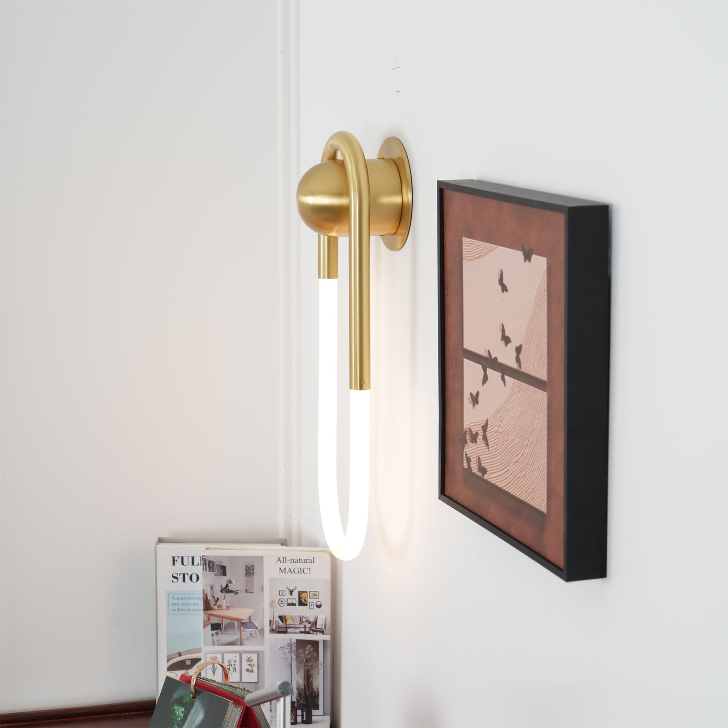 Vioren - Minimalistische Loop Wandlamp Voor Stijlvolle Verlichting