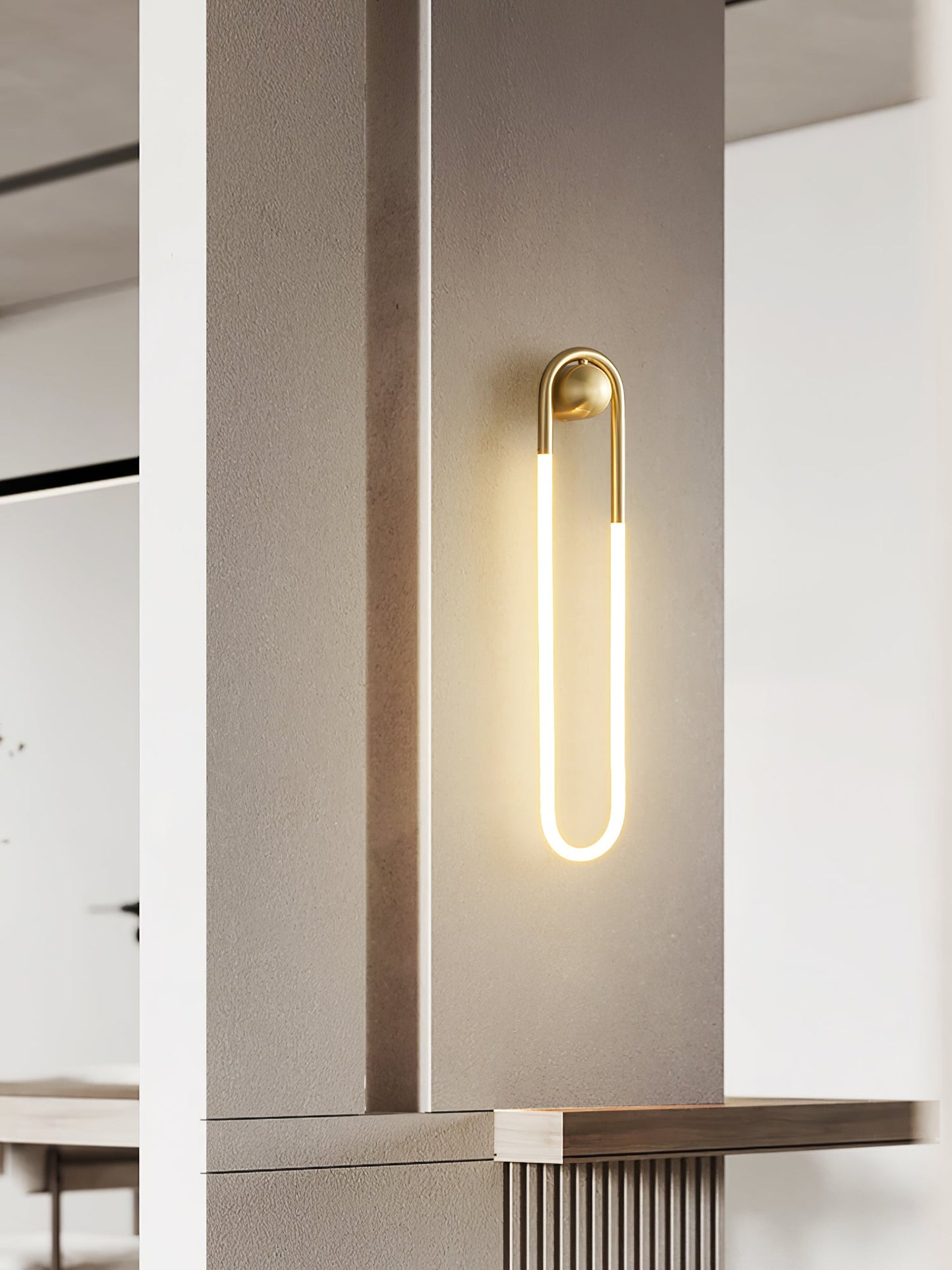Vioren - Minimalistische Loop Wandlamp Voor Stijlvolle Verlichting