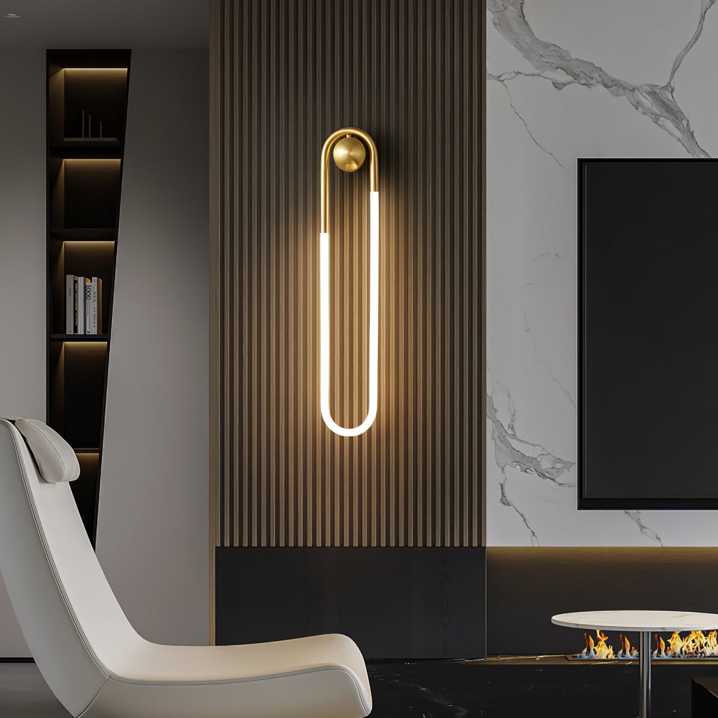 Vioren - Minimalistische Loop Wandlamp Voor Stijlvolle Verlichting