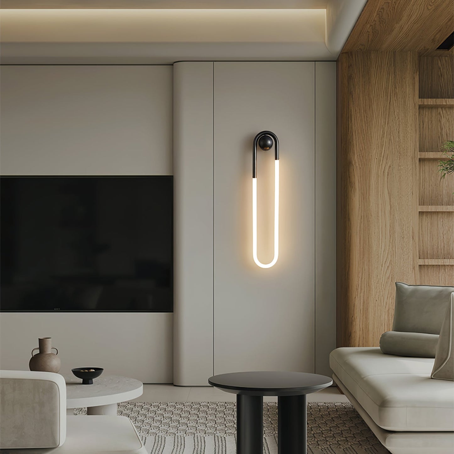 Vioren - Minimalistische Loop Wandlamp Voor Stijlvolle Verlichting
