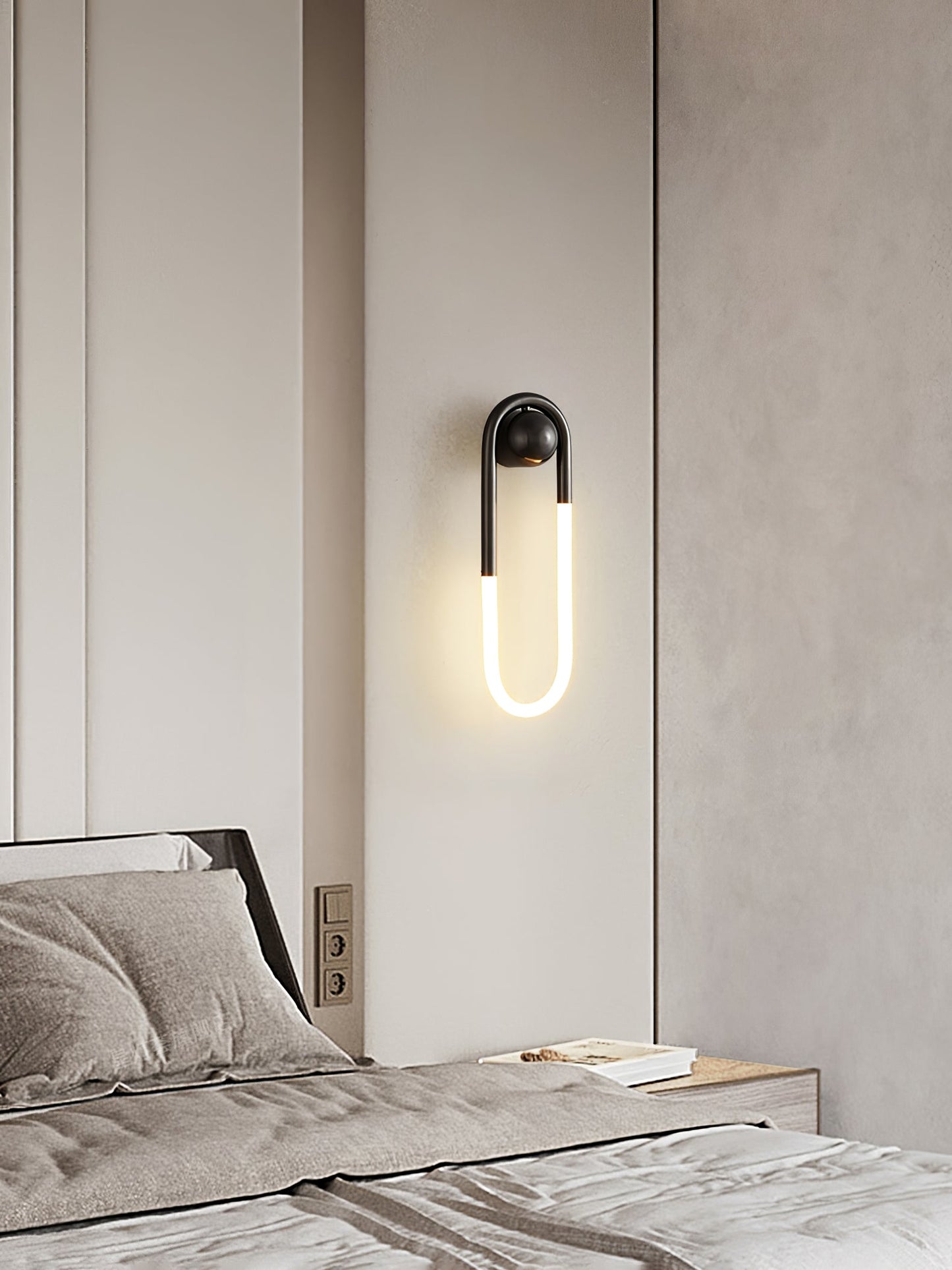 Vioren - Minimalistische Loop Wandlamp Voor Stijlvolle Verlichting