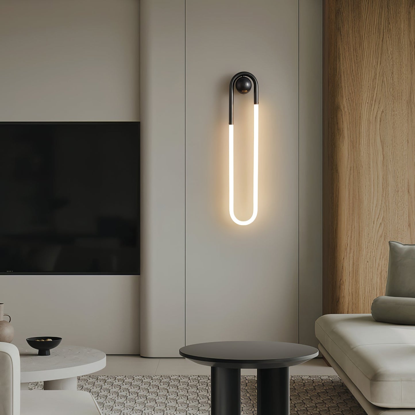 Vioren - Minimalistische Loop Wandlamp Voor Stijlvolle Verlichting