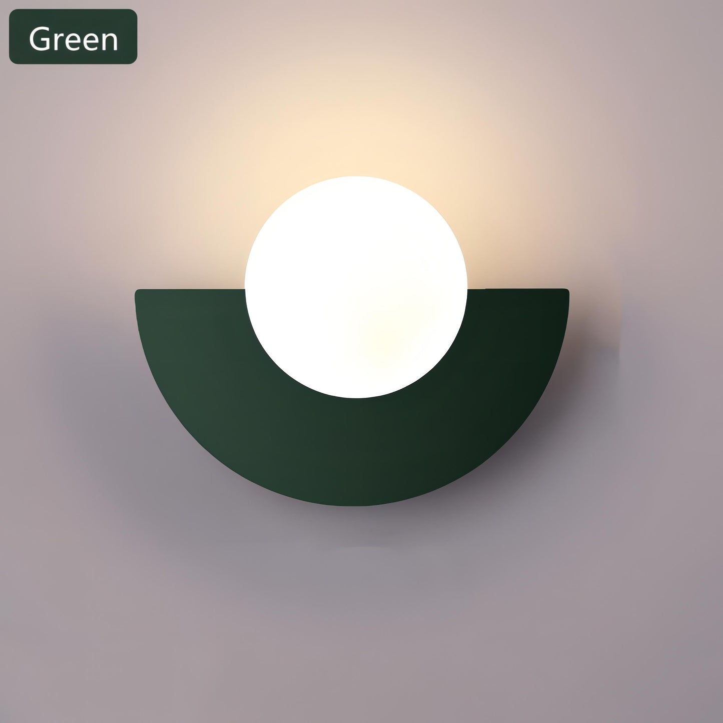 Gardeon – Elegante Halfronde Wandlamp met Minimalistisch Design