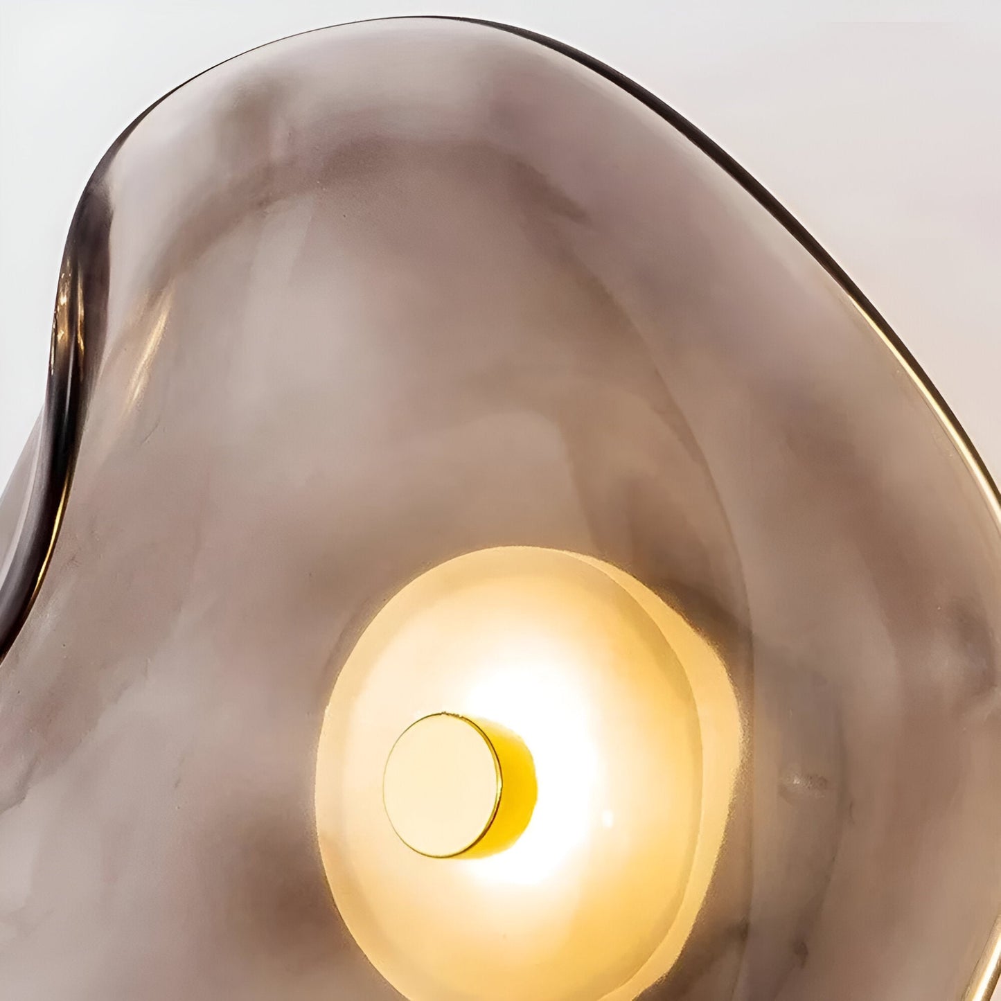 Ovola – Nordic Gebogen Glas LED Wandlamp