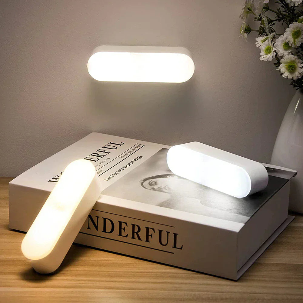 LumiSafe – Slimme Bewegingssensor Wandlamp (Oplaadbaar, Slank Design)