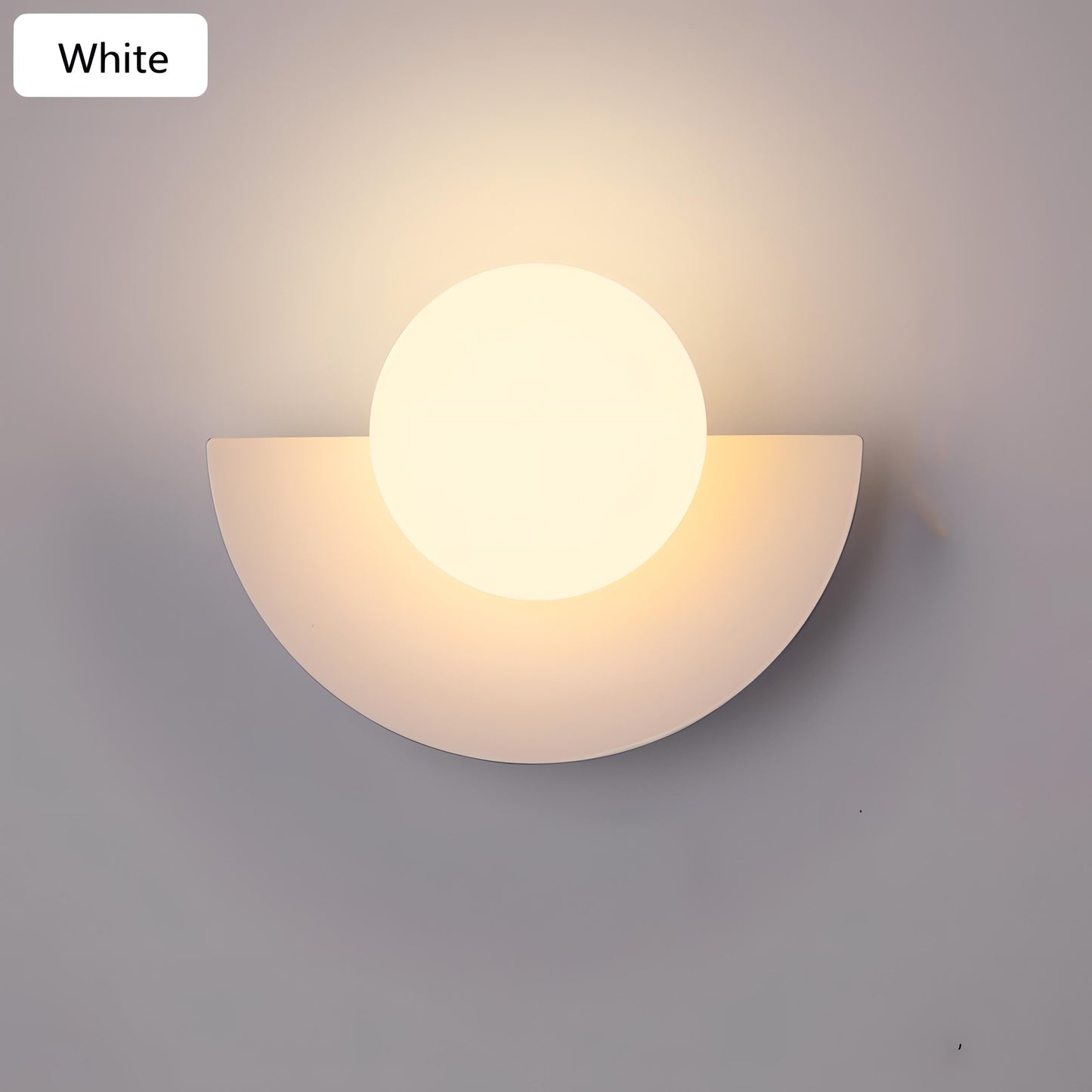 Gardeon – Elegante Halfronde Wandlamp met Minimalistisch Design