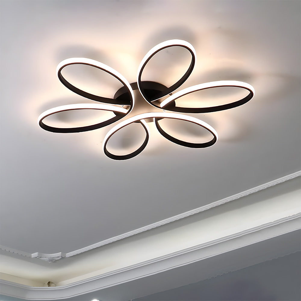 Lureva – Loop Design LED Plafondlamp