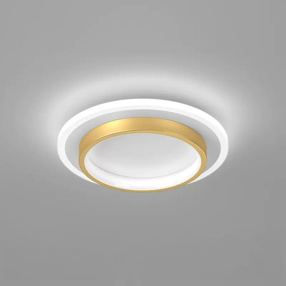Homedra – Moderne Ronde LED Plafondlamp Met Duurzaam Metaal En Acryl Ontwerp
