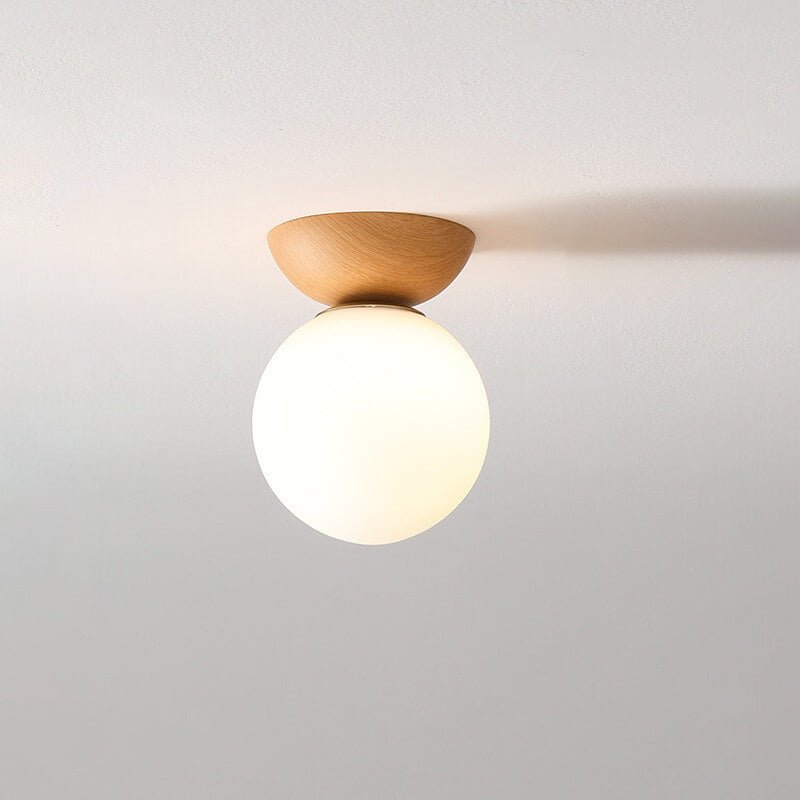 Zenora – Houten LED Plafondlamp