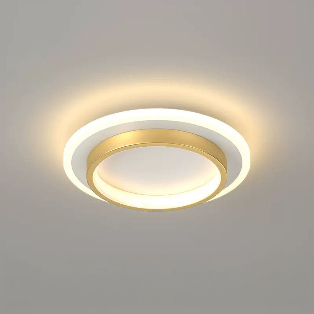 Homedra – Moderne Ronde LED Plafondlamp Met Duurzaam Metaal En Acryl Ontwerp