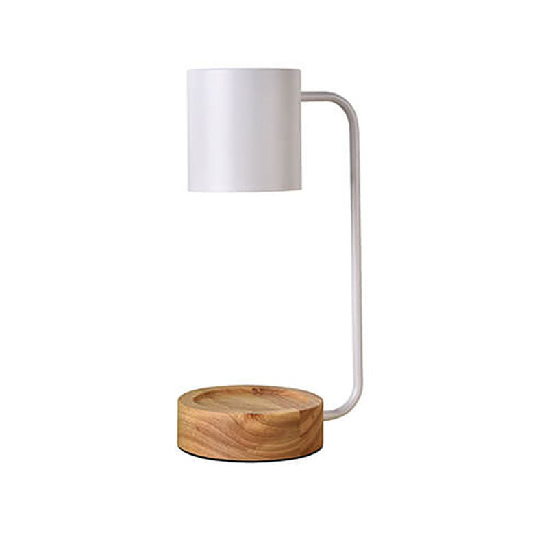 Nara – Japanse Minimalistische Houten Tafellamp (Dimbaar, met Timer)