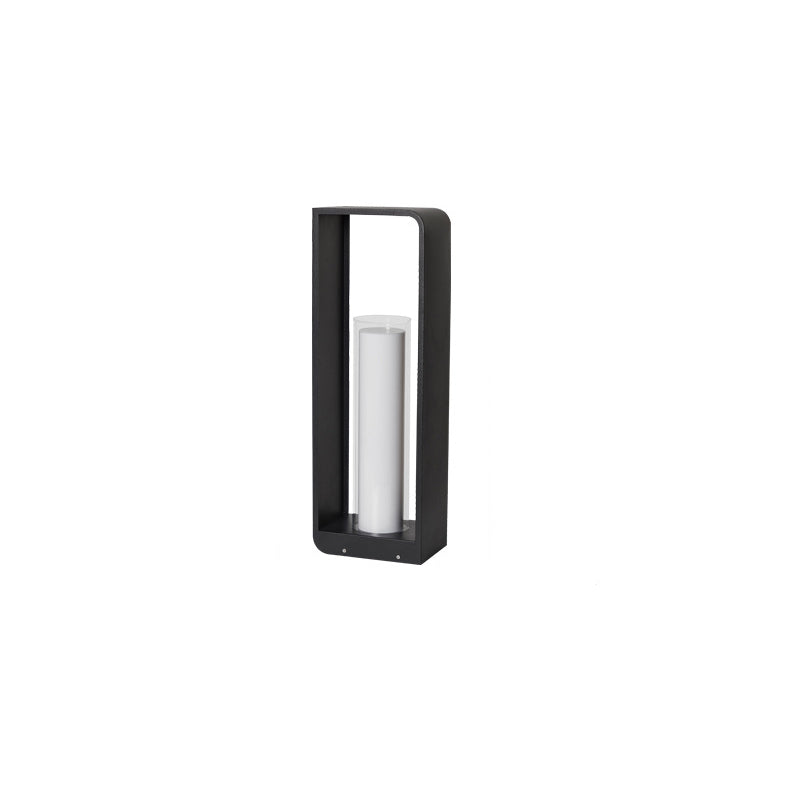 Auro – Moderne Vierkante Outdoor LED Tuinlamp (Waterdicht, Zonne-energie/Hardwired)