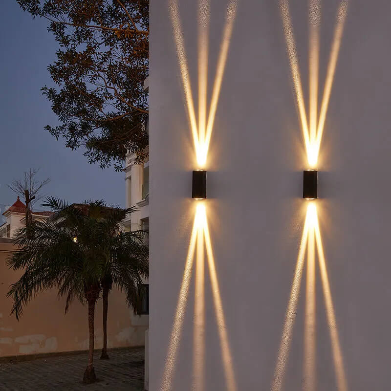 Orion – Moderne Waterdichte Rechthoekige LED Buiten Wandlamp