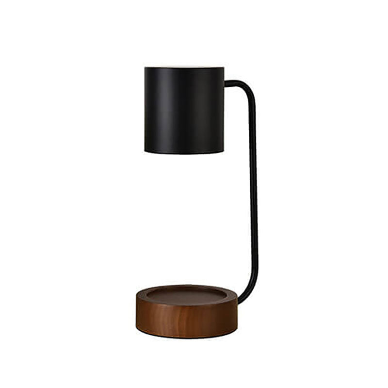 Nara – Japanse Minimalistische Houten Tafellamp (Dimbaar, met Timer)