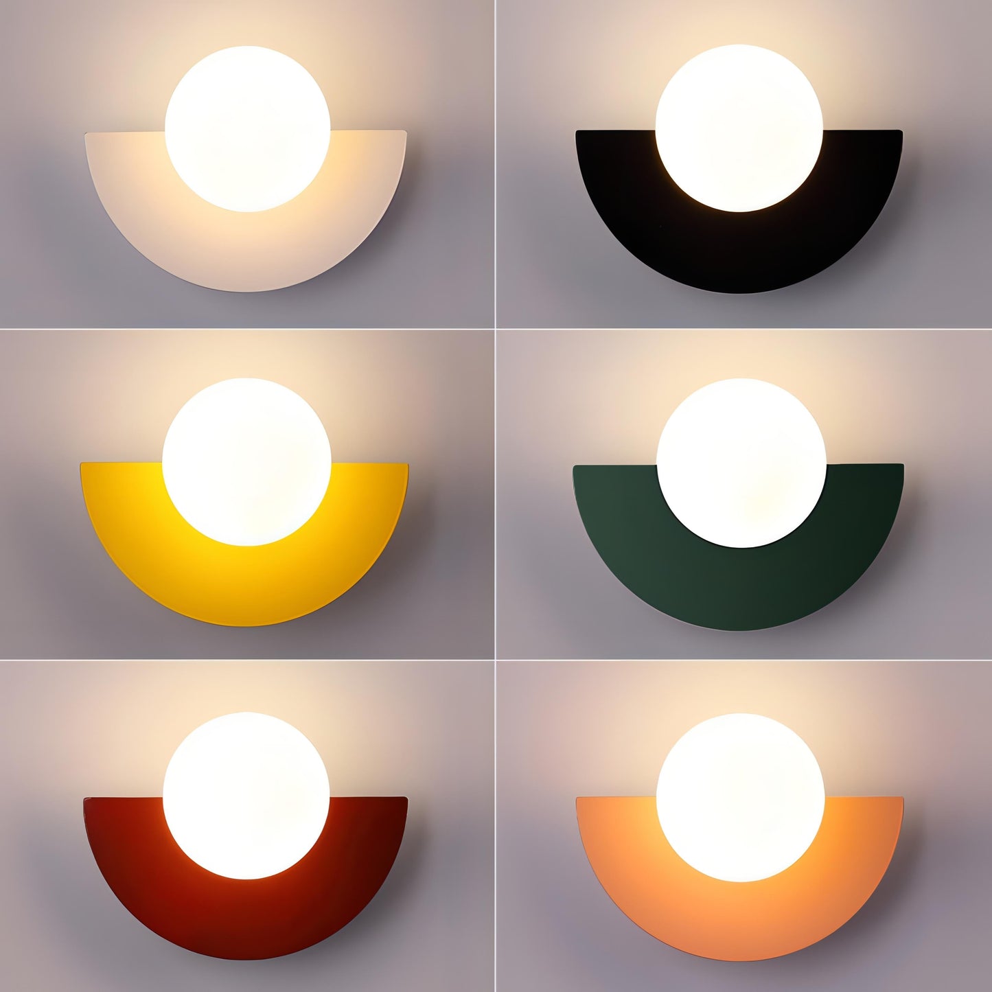 Gardeon – Elegante Halfronde Wandlamp met Minimalistisch Design