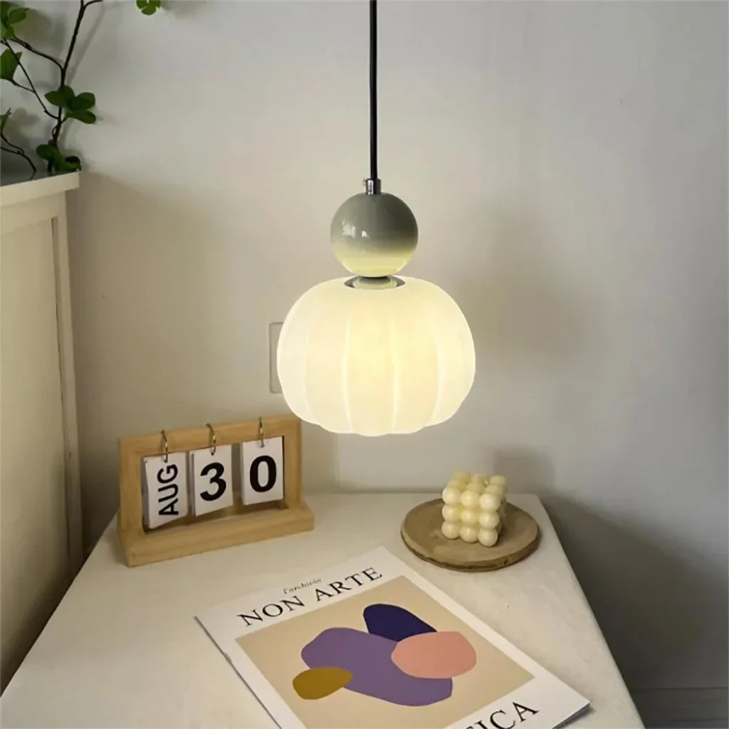 Glanora – Elegante Crème Art Deco Hanglamp voor Moderne Interieurs