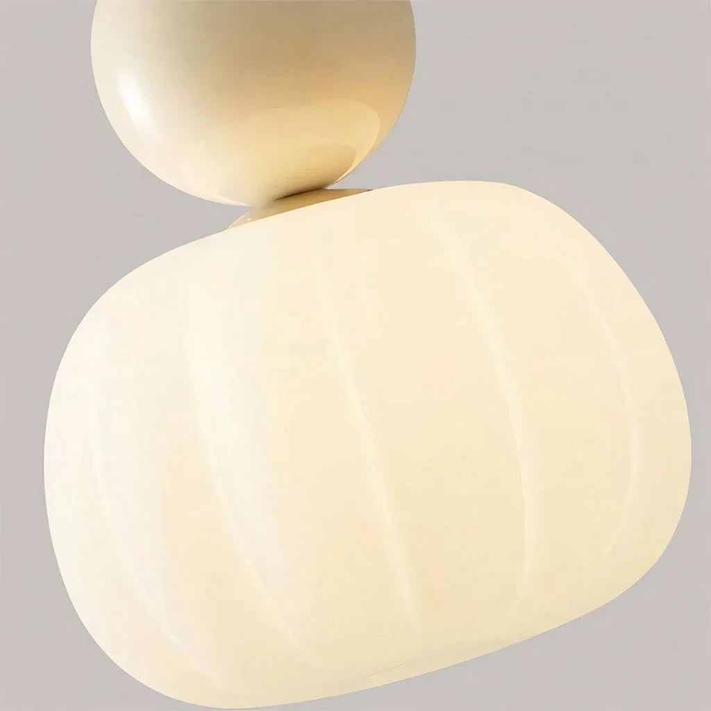 Glanora – Elegante Crème Art Deco Hanglamp voor Moderne Interieurs