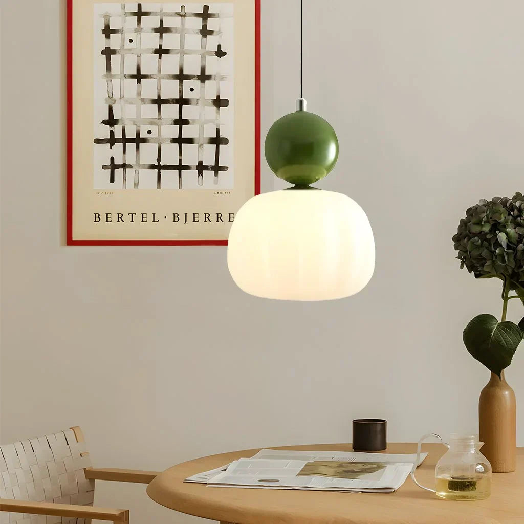 Glanora – Elegante Crème Art Deco Hanglamp voor Moderne Interieurs
