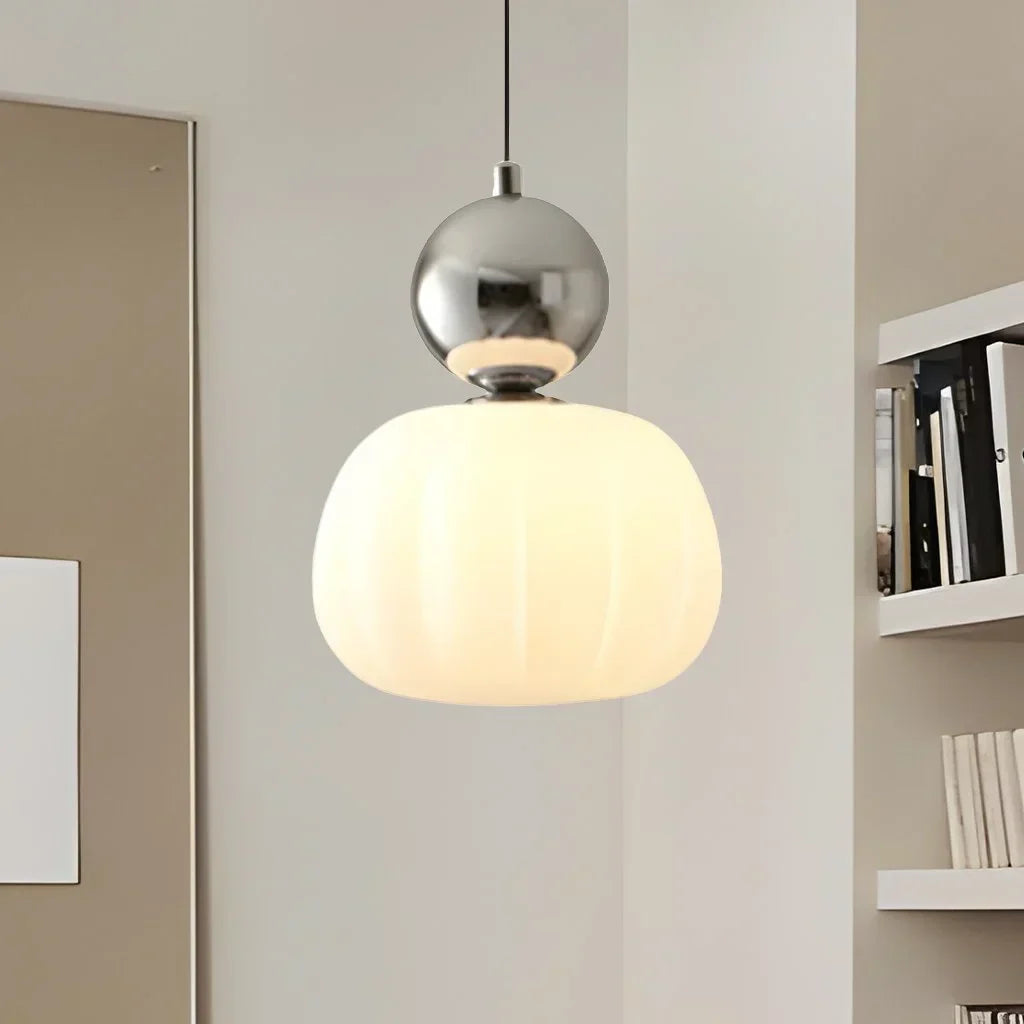Glanora – Elegante Crème Art Deco Hanglamp voor Moderne Interieurs