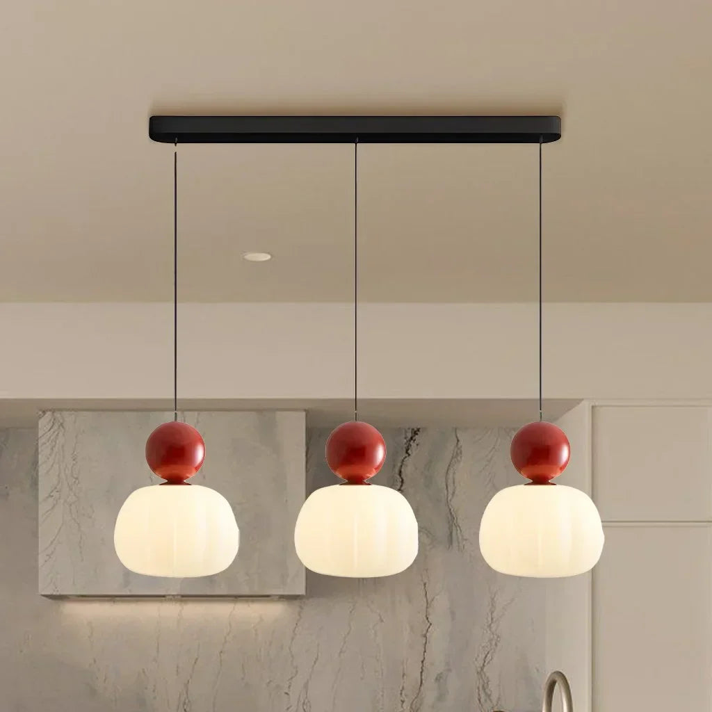 Glanora – Elegante Crème Art Deco Hanglamp voor Moderne Interieurs