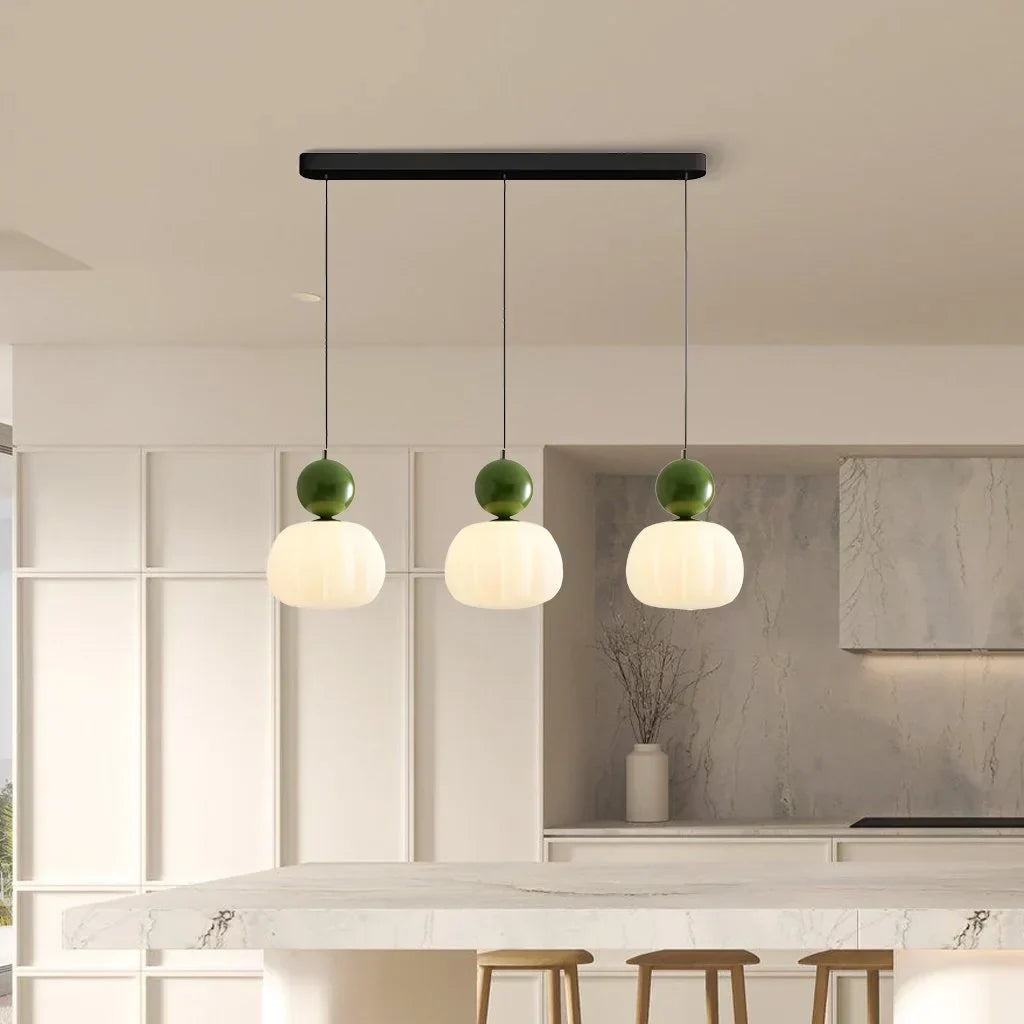Glanora – Elegante Crème Art Deco Hanglamp voor Moderne Interieurs