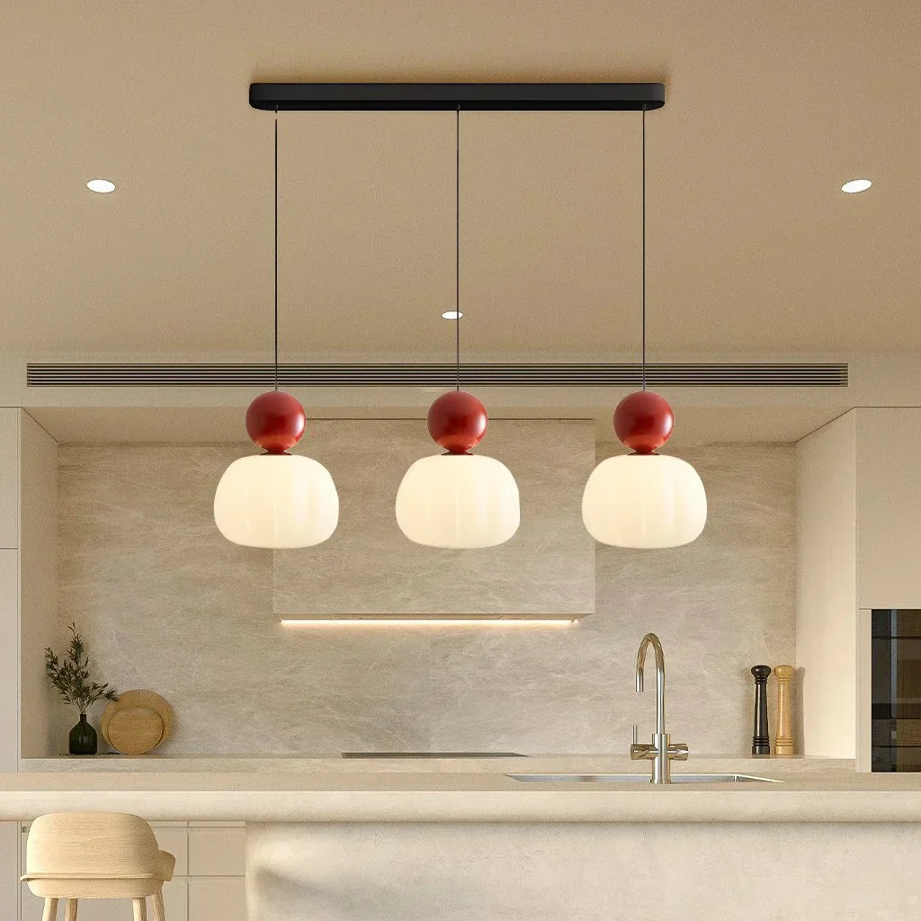 Glanora – Elegante Crème Art Deco Hanglamp voor Moderne Interieurs