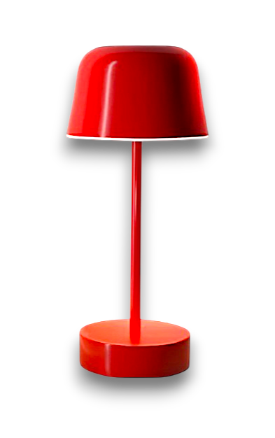 Viva – Retro LED Tafellamp (Draadloos, USB Oplaadbaar, Kleurrijk Design)