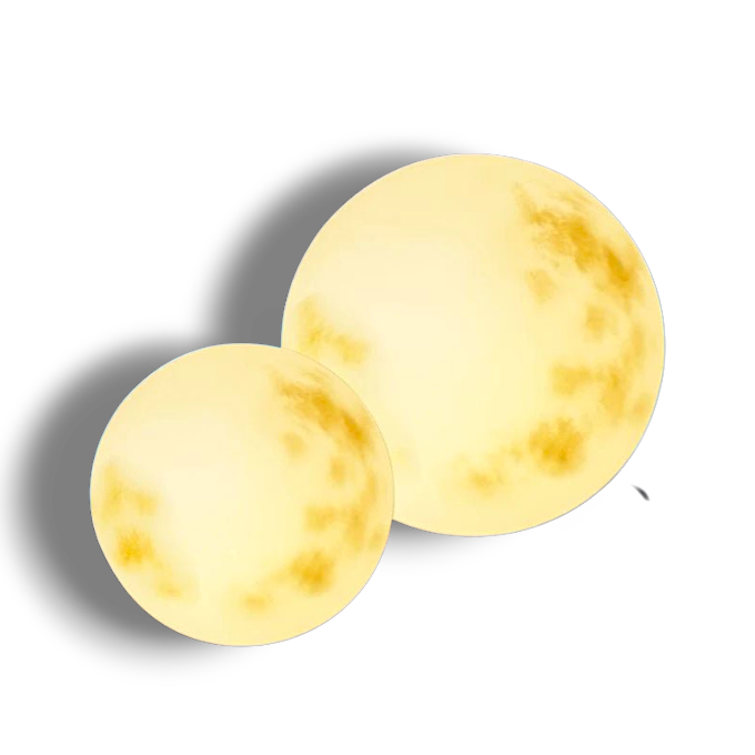 Vistaflow – Sfeervolle Tuinlamp in de Vorm van de Maan